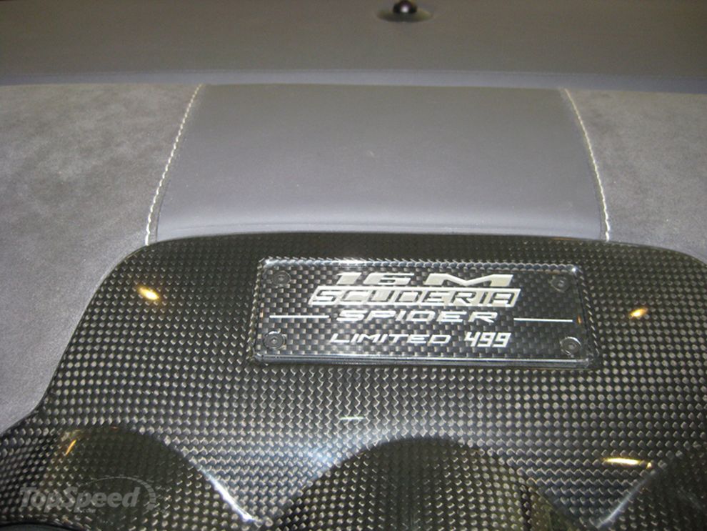 Ferrari 430 Scuderia Spider 16M - wersja karbonowa