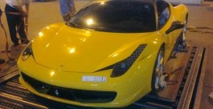 Ferrari 458 Italia - wypadek