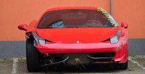 Ferrari 458 Italia - wypadek