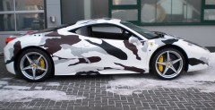 Ferrari 458 Italia z zamaskowanym nadwoziem