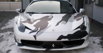 Ferrari 458 Italia z zamaskowanym nadwoziem