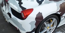 Ferrari 458 Italia z zamaskowanym nadwoziem