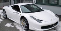 Ferrari 458 Italia z zamaskowanym nadwoziem