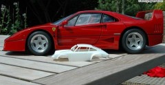 Ferrari F40 - model w skali 1:8