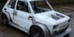 Fiat 126p z motocyklowym sercem