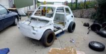 Fiat 126p z motocyklowym sercem