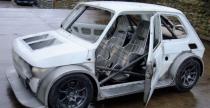 Fiat 126p z motocyklowym sercem