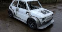 Fiat 126p z motocyklowym sercem