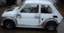 Fiat 126p z motocyklowym sercem