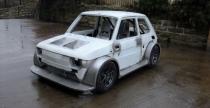 Fiat 126p z motocyklowym sercem