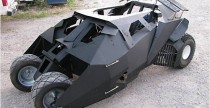 Gokart jako Batmobil