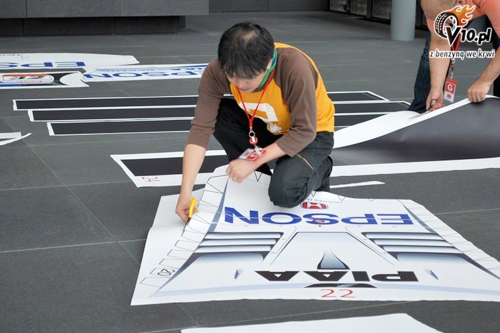 Honda NSX z tektury i papieru