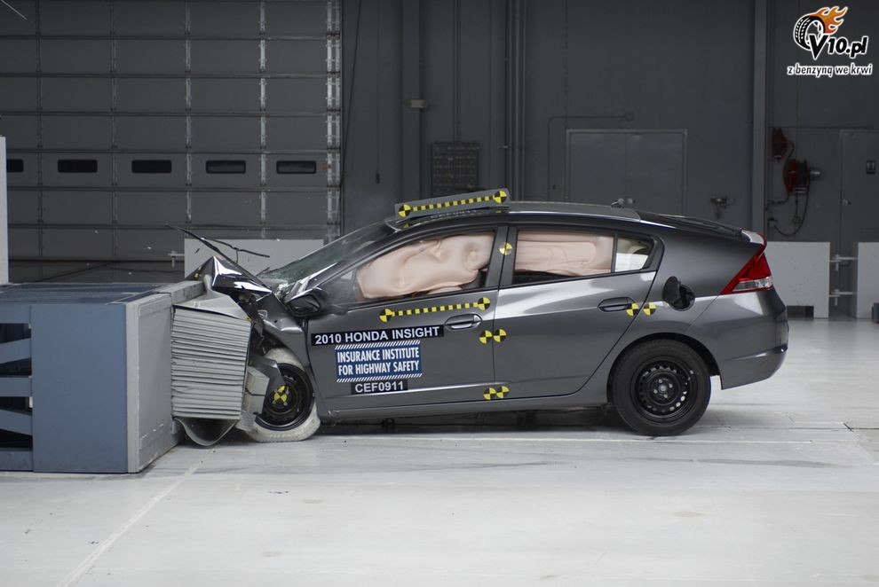 Honda insight crash tests #3