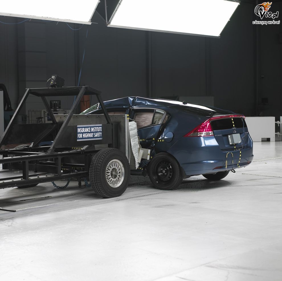 Crash test honda insight #4