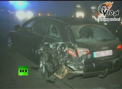 Karambol na autobahnie