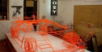 Lamborghini Countach - model szkieletowy