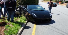 Lamborghini Gallardo - wypadek