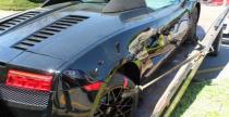 Lamborghini Gallardo - wypadek