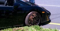 Lamborghini Gallardo - wypadek