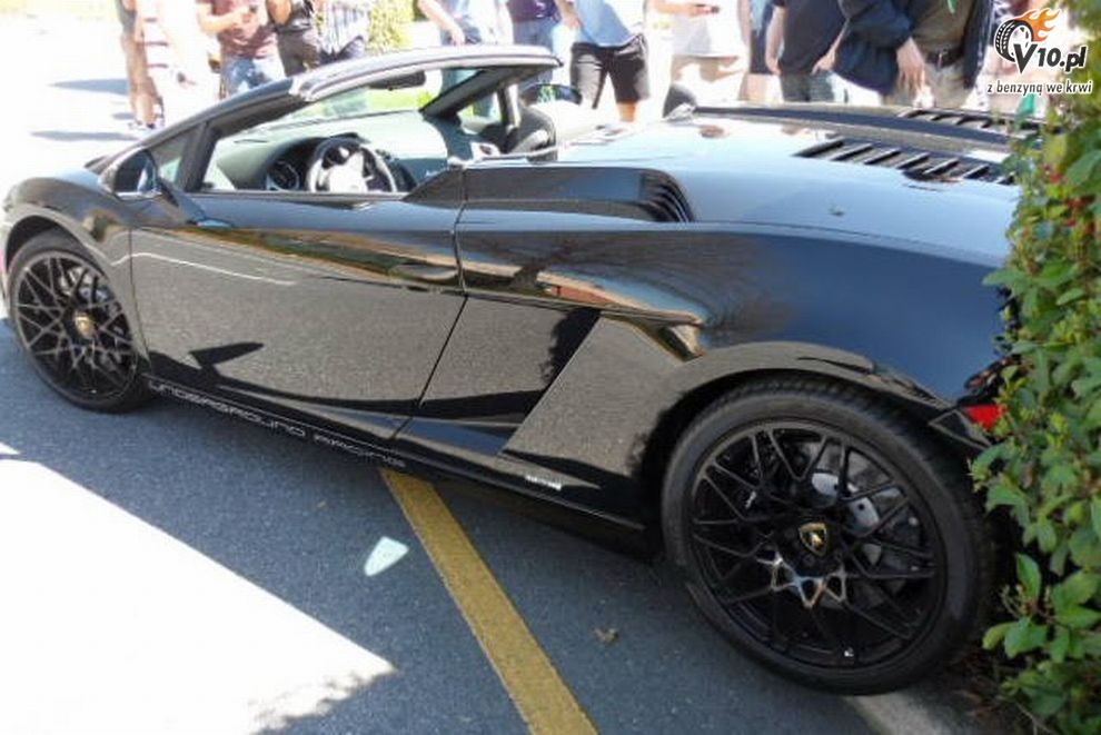 Lamborghini Gallardo - wypadek