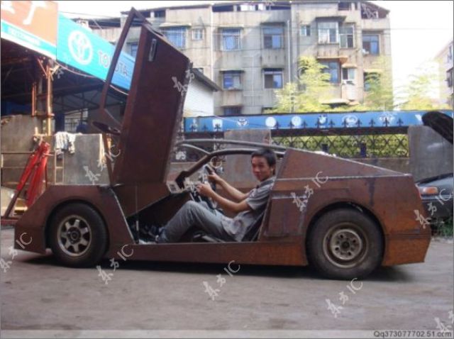 Lamborghini po chisku