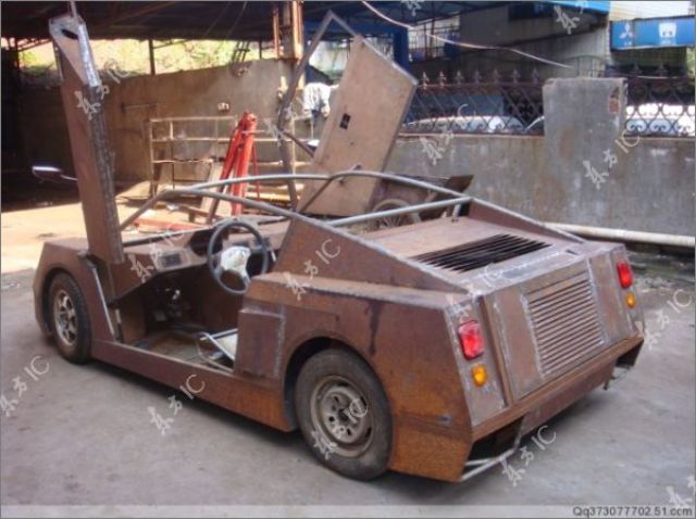 Lamborghini po chisku