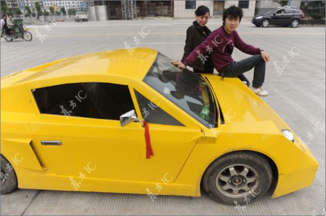 Lamborghini po chisku