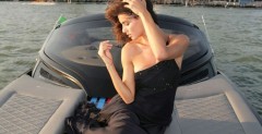 Lancia Powerboat i topmodelka Catrinel