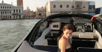 Lancia Powerboat i topmodelka Catrinel