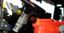 Kenworth K100 Aerodyne Refer Trailer z klockw Lego