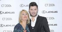 Majka Jeowska z partnerem na imprezie Lexus Fashion Night 2011