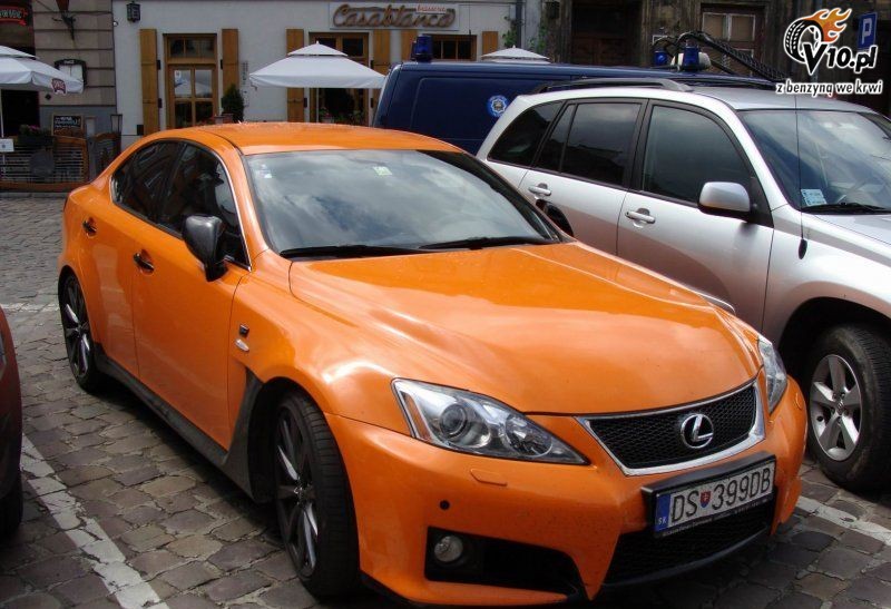 Lexus IS-F prawie jak Lamborghini