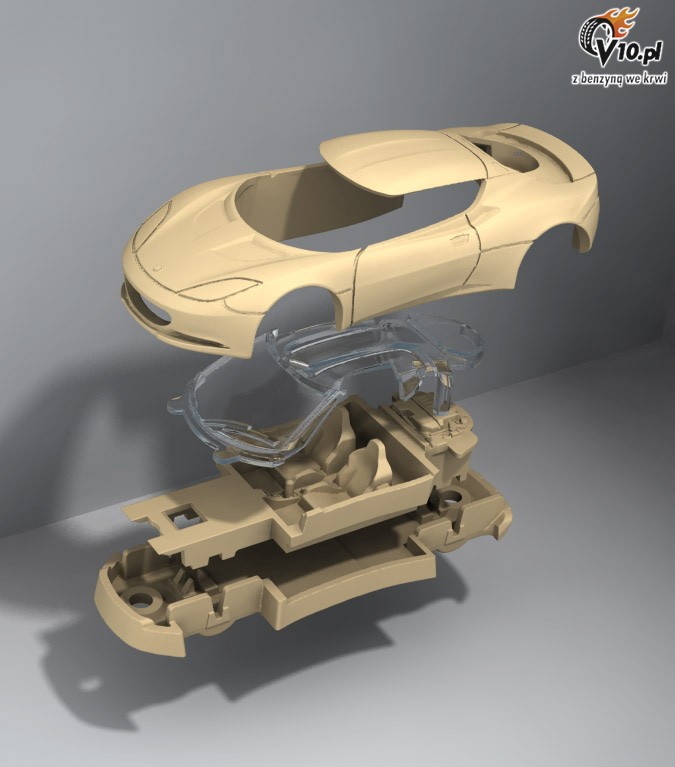Lotus Evora Matchbox