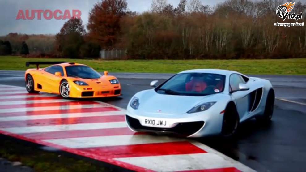 McLaren F1 vs McLaren MP4-12C