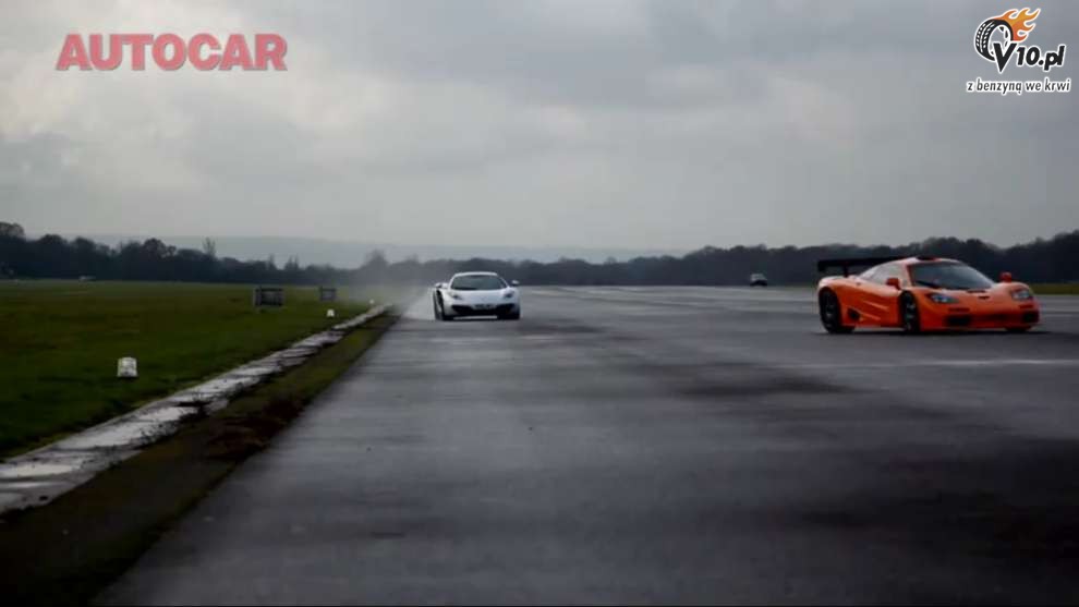 McLaren F1 vs McLaren MP4-12C