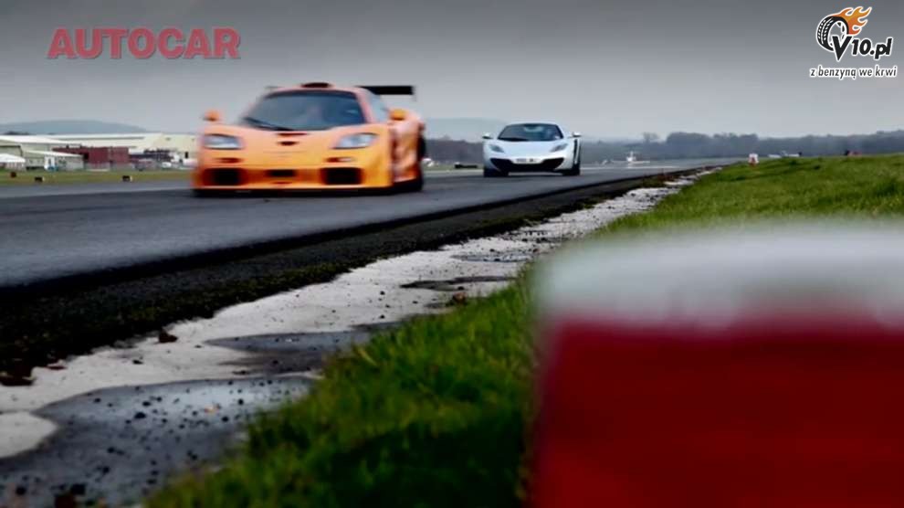 McLaren F1 vs McLaren MP4-12C