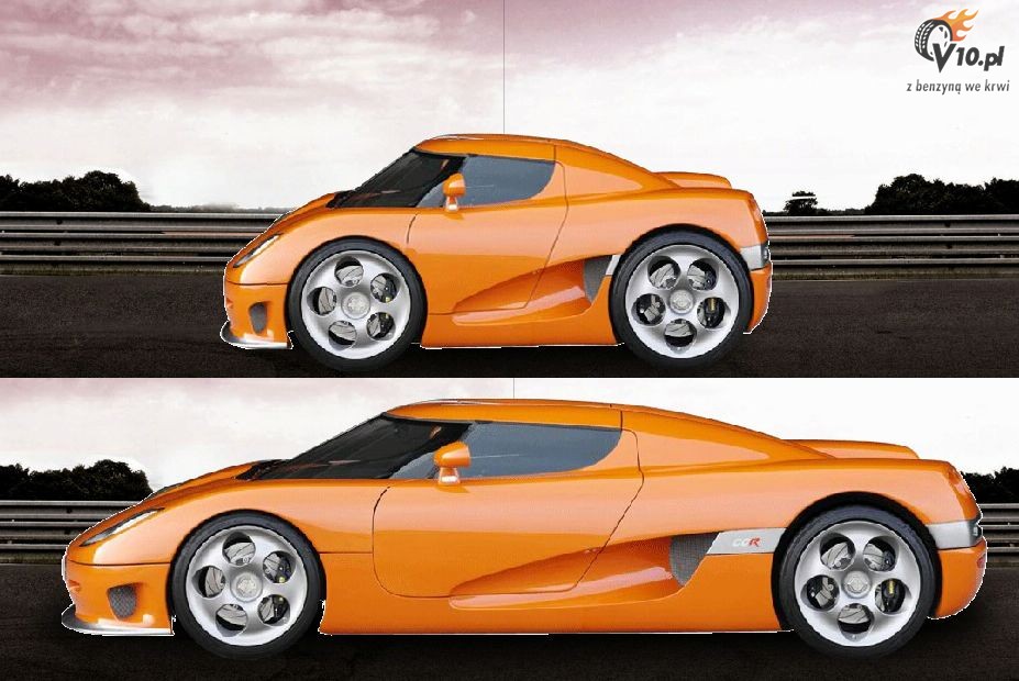 Koenigsegg CCR i jego miejski odpowiednik