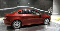 Chevrolet Cruze w tunelu aerodynamicznym