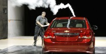 Chevrolet Cruze w tunelu aerodynamicznym