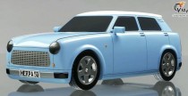 Herpa New Trabi Nowy Trabant