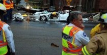 Niesamowity wypadek i kierowca-szczciarz
