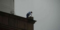 Niesamowity wypadek i kierowca-szczciarz