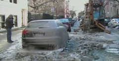 Wideo: Potne zlodowacenie aut na Manhattanie