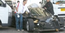 Pagani Zonda F - wypadek