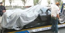 Pagani Zonda F - wypadek