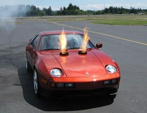Porsche 928 z silnikiem Boeinga