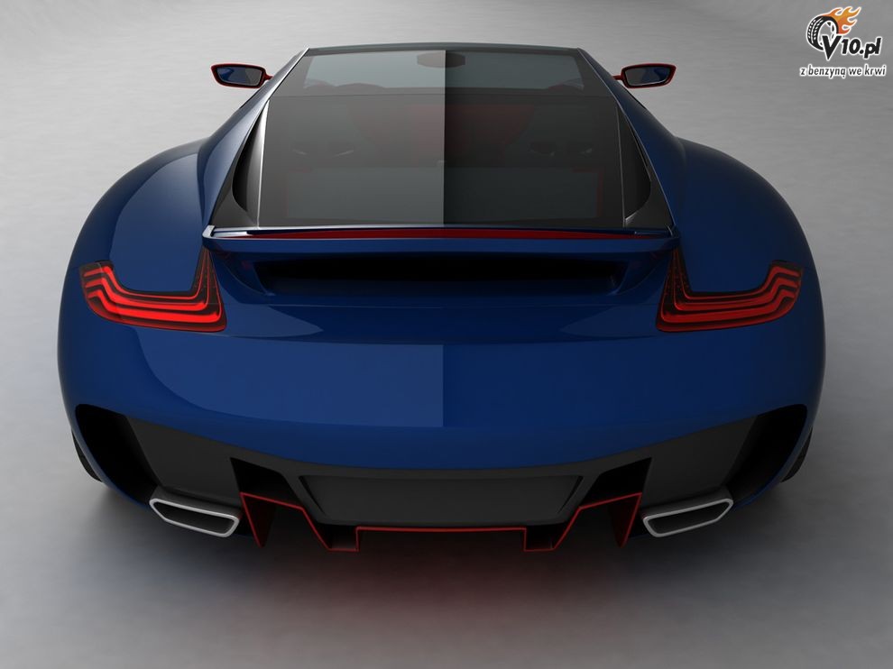 Porsche Supercar Concept - Emil Baddal
