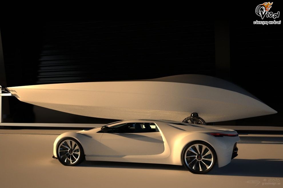Saab Spyker 9+ Tribute Concept