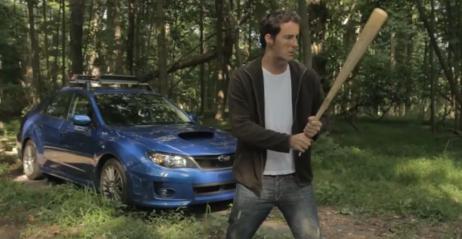 Subaru WRX vs zombie
