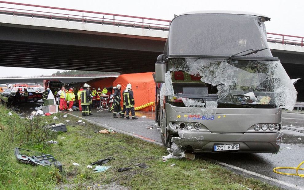 Tragiczny wypadek polskiego autobusu